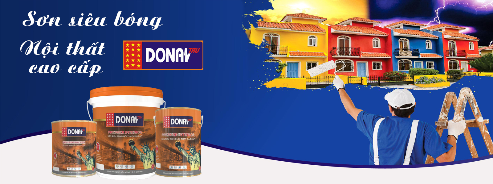 Sơn siêu bóng nội thất cao cấp